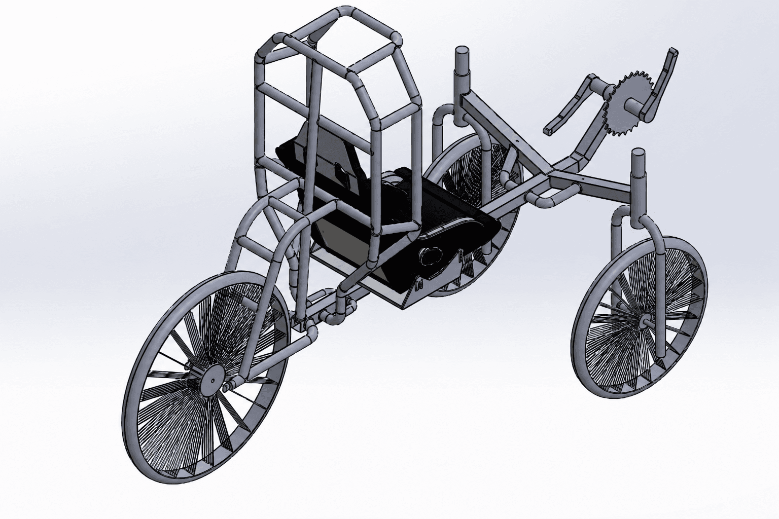 3D CAD Vehicle Assembly