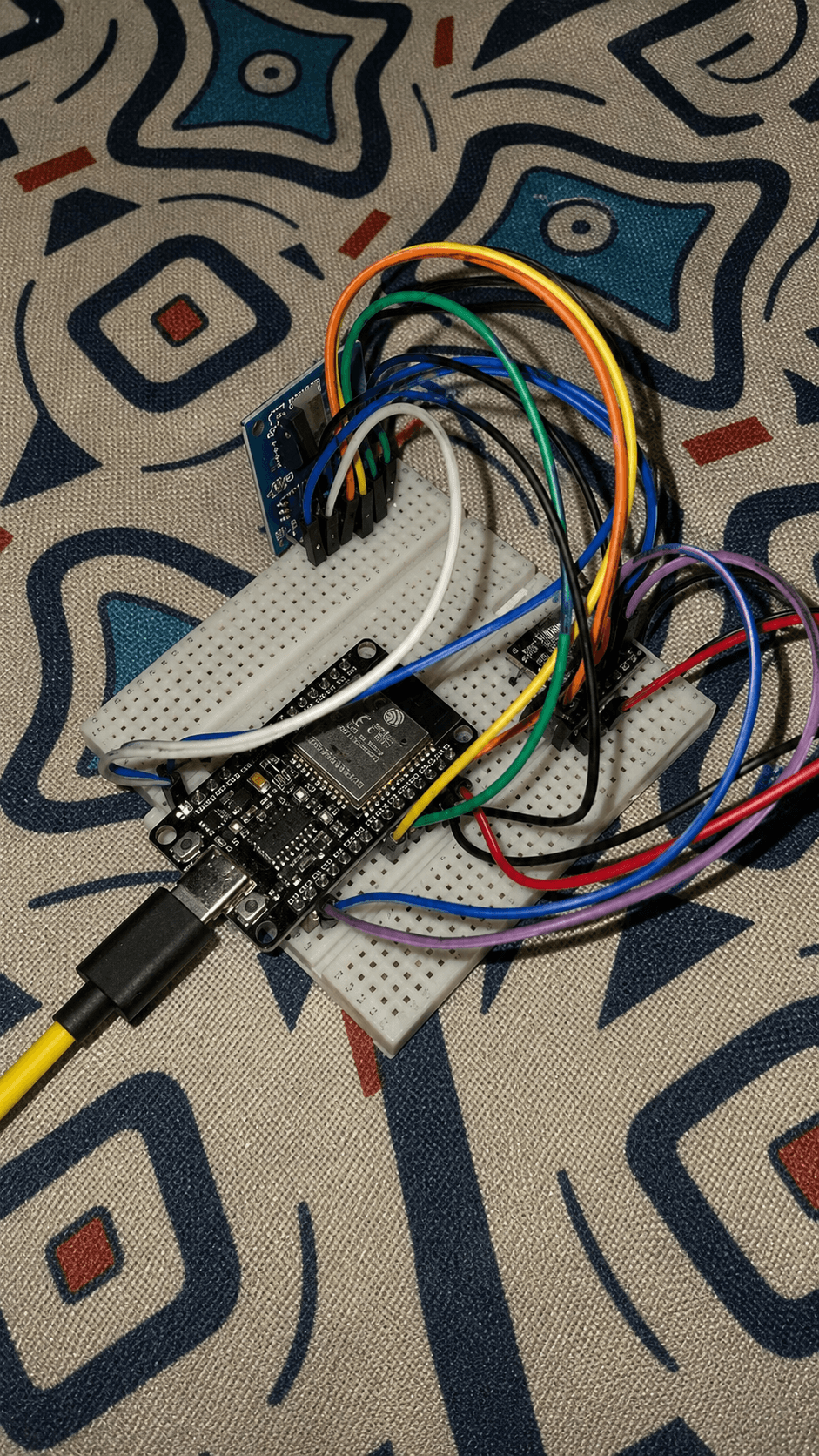 Kinematic Gesture Transmitter Breadboard Assembly